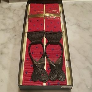 Albert Thurston braces - red dotted size 44"